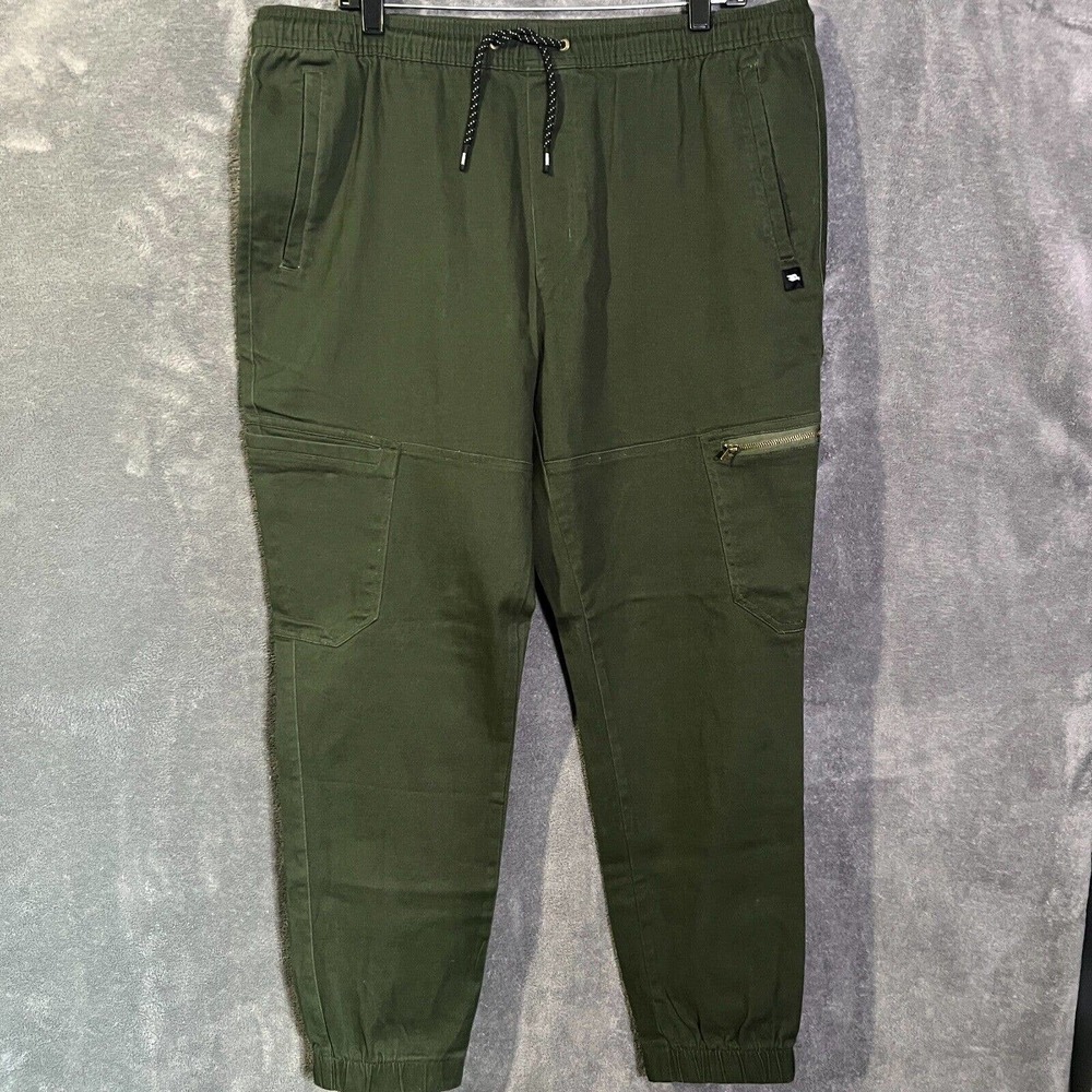 Tony Hawk Skateboards Green Athletic Joggers Sweatpants Mens Xl